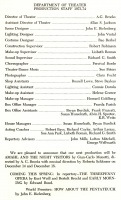 1973 Uncle Vanya production staff Nov 1973.jpg